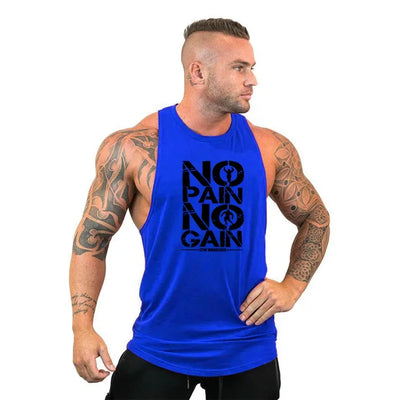 Cotton Hooded Bodybuilding Tank