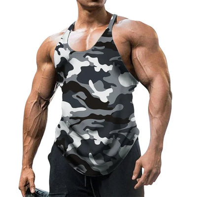 Camouflage Slim Fit Tank