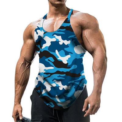 Camouflage Slim Fit Tank