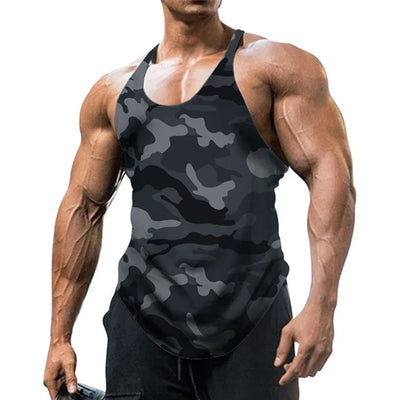 Camouflage Slim Fit Tank