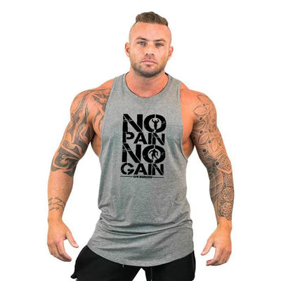 Cotton Hooded Bodybuilding Tank