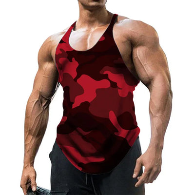 Camouflage Slim Fit Tank