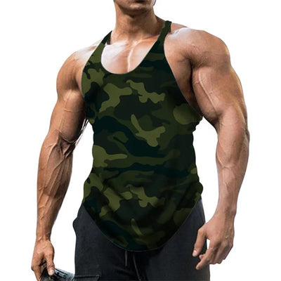 Camouflage Slim Fit Tank